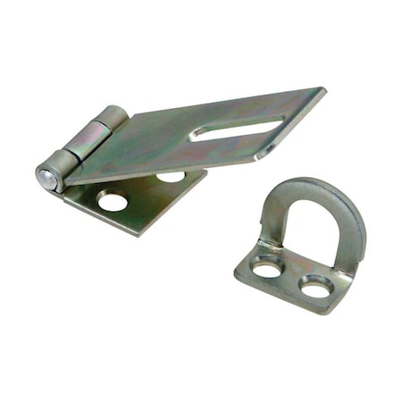 National Mfg Sales 1.75 in. Zinc-Plated Steel Safety Hasp 5701081